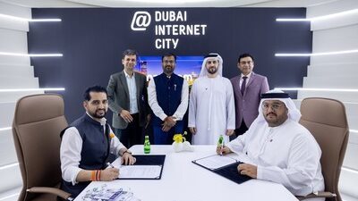 شراكة بين مدينة دبي للإنترنت والرابطة الهندية للبرمجيات والخدمات لدعم جهود الابتكار العالمية