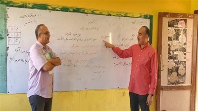 مدير تعليم المنوفية يتابع انتظام الدراسة وتطبيق التعليمات الوزارية لتخفيض كثافة الفصول
