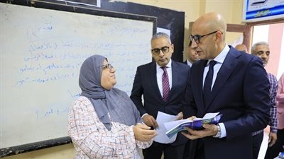 وزير التربية والتعليم يزور عدة مدارس بإدارة المطرية التعليمية ويشدد علي انتظام الحضور