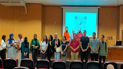 جامعة عين شمس تُنظم ندوة للتوعية بأهمية برنامج التبرع التطوعي المنتظم بكلية الألسن