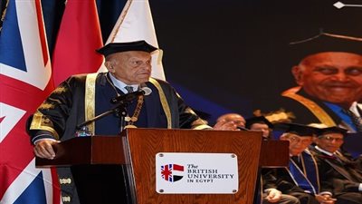 مجدى يعقوب: الجامعة البريطانية من أبرز المؤسسات الاكاديمية وطلابها عقول مبدعة