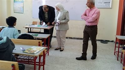 جولة ميدانية لوكيل تعليم القاهرة لمتابعة انتظام العملية التعليمية