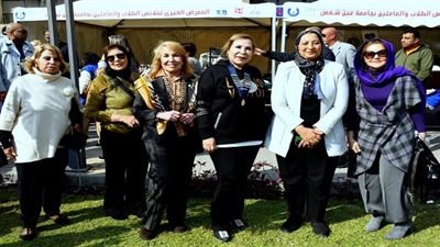 جامعة عين شمس تُطلق معرضًا خيريًا لدعم الطلاب والعاملين