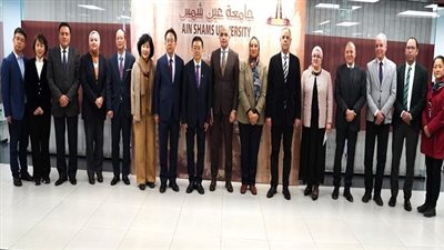 شراكة واعدة بين جامعة عين شمس وجامعة تسينغخوا في الذكاء الاصطناعي