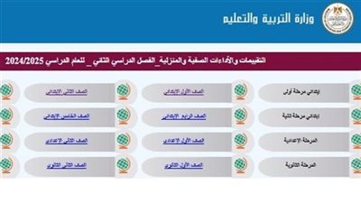 تعرف علي خطوات معرفة التقييمات الأسبوعية وزارة التربية والتعليم الترم الثاني