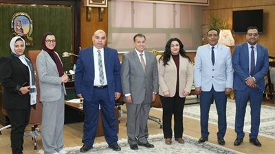 تعزيز التعاون بين جامعة جنوب الوادي وبنك مصر في الشمول المالي