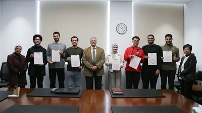 إنجاز جديد لطلاب الجامعة المصرية اليابانية في اختبار إجادة اللغة اليابانية