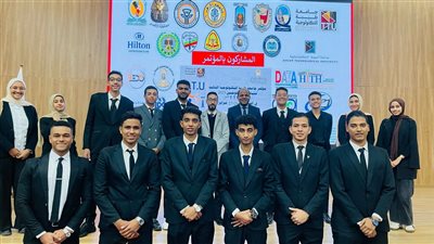 طلاب هندسة جنوب الوادي الأهلية يشاركون في مؤتمر جامعة طيبه التكنولوجية الثالث