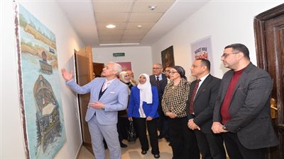 إبداع فني يجمع بين جامعة أسيوط ومعهد تكنولوجيا المعلومات