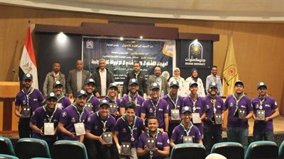 جامعة حلوان تحتفل بالكشافة والإرشاد في يوبيلها الذهبي