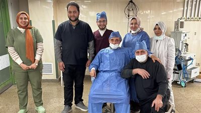نجاح فريق طبي في إنقاذ عين رضيعة من ورم حجاج العين بسوهاج