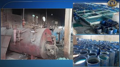 وزارة الداخلية تنجح في ضبط مصنع أسمدة مجهولة والمدير المسئول بالقليوبية