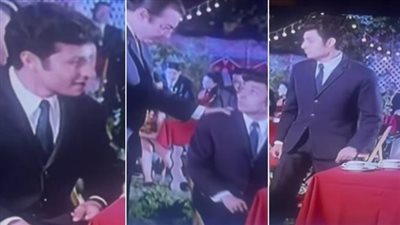 مشهد لوالد ياسمين عبد العزيز في فيلم ابنتي العزيزة.. وائل عبد العزيز ينشر الفيديو 