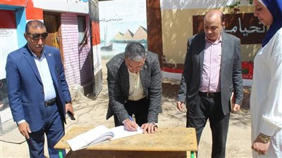 عطية من أقصى الجنوب إلى أقصى الشمال.. مديرية التربية والتعليم بالجيزة في جولة ميدانية لتحفيز الطلاب 