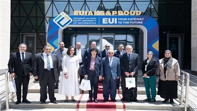 وفد حكومي إيطالي يزور جامعة مصر للمعلوماتية لتعزيز التعاون الأكاديمي والتقني