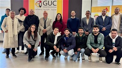 تدريب عملي لطلاب برنامج الهندسة المدنية بالجامعة الألمانية في مجال كيماويات البناء