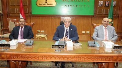 جامعة المنوفية توجه احتياجاتها الجامعية بخطة محورية لتعيين المعيدين وتوزيع التخصصات
