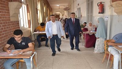 انضباط كامل واستعدادات استثنائية في امتحانات جامعة أسيوط