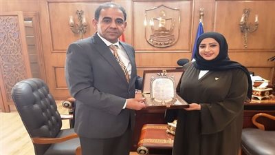 زيارة بحرينية تفتح آفاق التعاون في جامعة بورسعيد