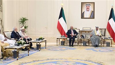 د. الخشت يشارك في لقاء ولي عهد الكويت مع وفد المنظمة الإسلامية للعلوم الطبية