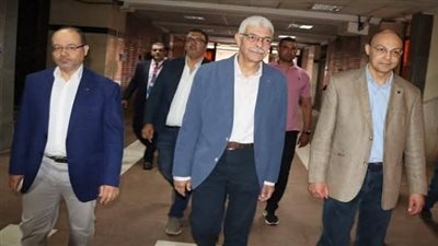 جولة العيد لرئيس جامعة المنوفية ترفع جاهزية المستشفيات الجامعية