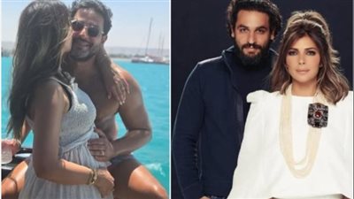 شقيق أصالة نصري يستمتع بعطلته مع زوجته: 