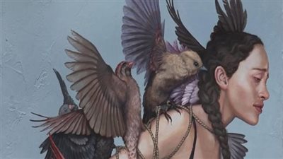 أول تعليق من الفنانة الدنماركية على واقعة اتهام مها الصغير بسرقة لوحتها الفنية