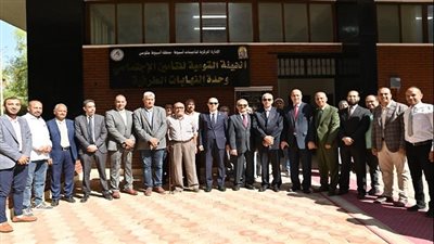 رئيس جامعة أسيوط يفتتح وحدة النهايات الطرفية بمجمع الخدمات التأمينية المتكاملة