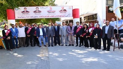 جولة ميدانية لرئيس جامعة أسيوط لتفقد كليات الجامعة مع انطلاق الدراسة