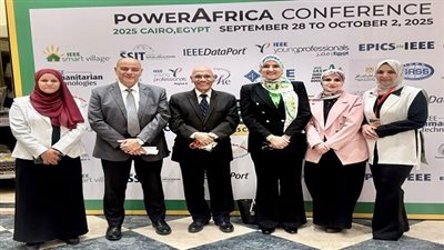 معهد بحوث الإلكترونيات يقود التعاون الدولي في مؤتمر الطاقة إفريقيا 2025