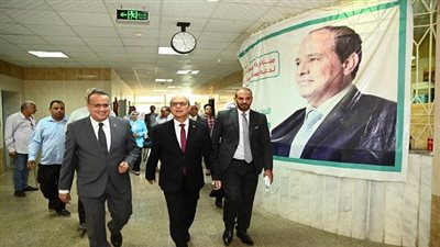 جولة ميدانية لرئيس جامعة أسيوط تكشف تطور الخدمات الطبية بمستشفى أسيوط الجديدة