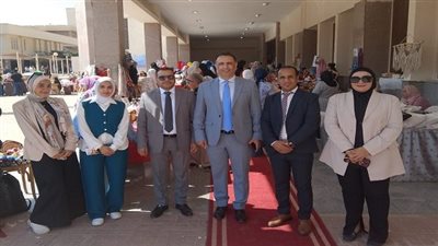 جامعة حلوان تنظم المعرض السادس للأسر المنتجة لتعزيز التمكين الاقتصادي ودعم الطلاب