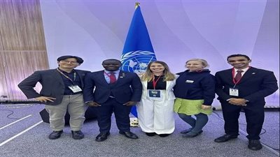 طالب جامعة المنيا يتألق عالميًا في منتدى شباب اليونسكو بسمرقند