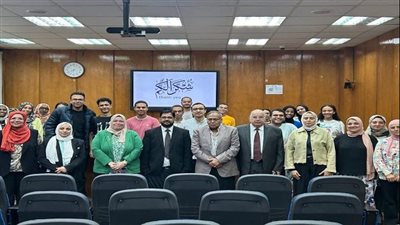 جامعة عين شمس تعقد لقاء مع خبير الأمن السيبراني من جامعة إيست لندن