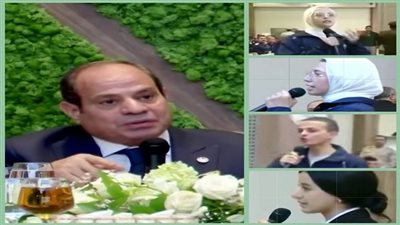 الرئيس السيسي يثني على طلاب جامعة القاهرة المشاركين في فترة المُعايشة بالأكاديمية العسكرية