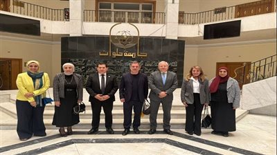 جامعة حلوان توسّع شراكاتها العالمية بزيارة وفد جامعة نيرمبرغ التقنية