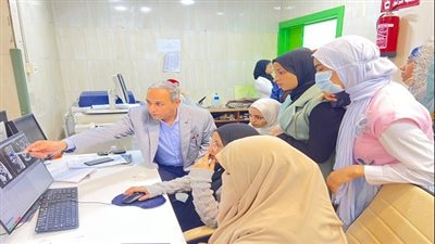 جامعة سوهاج الأهلية تدرب طلاب الأشعة عمليًا داخل المستشفى الجامعي
