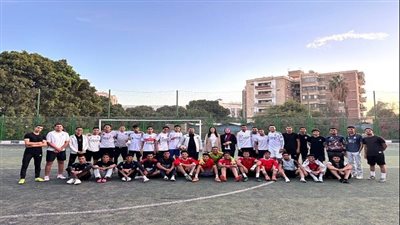 جامعة سوهاج الأهلية تتوج كلية الإعلام بطلًا لخماسيات كرة القدم