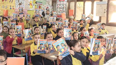 توزيع منهج اللغة العربية للترم الثاني 2026 للصف الثالث الابتدائي