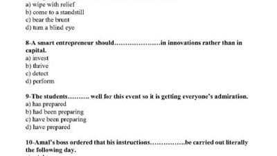 قبل امتحانات آخر العام.. الإجابات النموذجية للنموذج الاسترشادي الثاني إنجليزي 2026