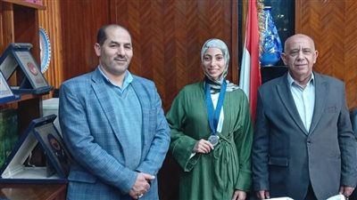 ضمن منافسات دوري الجامعات.. طالبة المعهد الزراعي تحصد فضية بطولة الكاراتيه