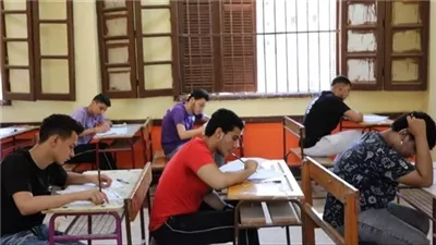 جدول امتحانات الصف الثالث الإعدادي     